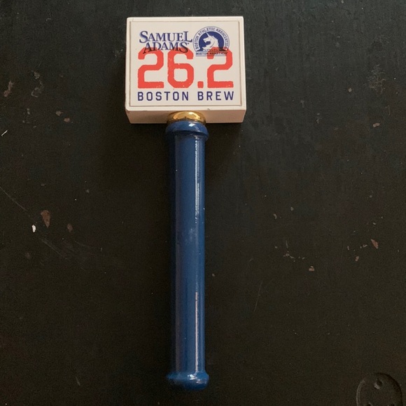 Rare Sam Adams Boston Brew 26.2 Boston Athletic Association beer tap handle - Picture 2 of 2